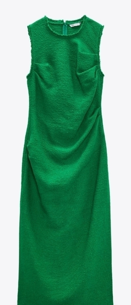 ZARA long textured weave dress - Picture 5 of 15